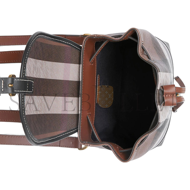 BURBERRY MINI PLAID BACKPACK 80584691 (18.5*16*8cm)